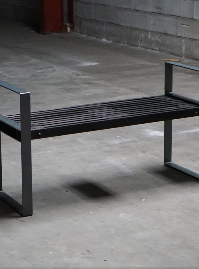 PINERA bench grey+black